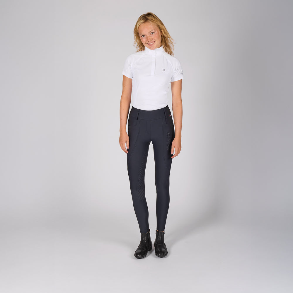 KLKristin, A-Shape, Pull Up-Reithose, Vollbesatz, Damen