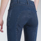 KLKayce, H-Shape, Denim-Reithose, Vollbesatz, Damen